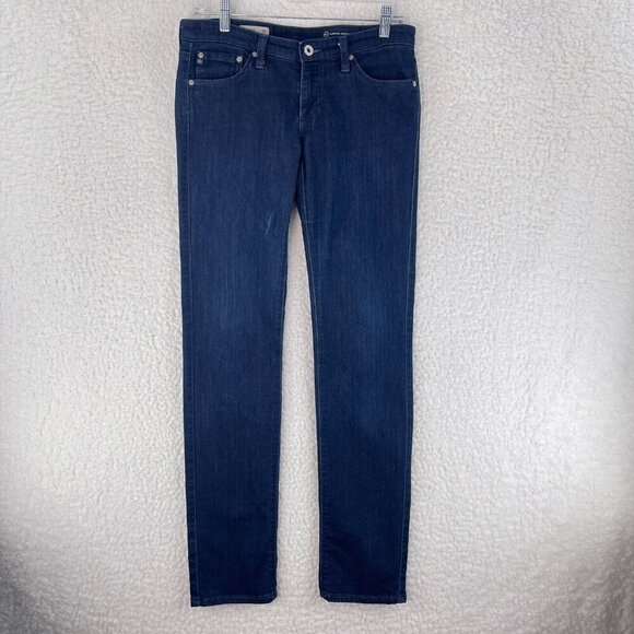 AG Adriano Goldschmied‎ The Stevie Slim Straight Jeans Womens Low-Rise Size 28 - Picture 1 of 16